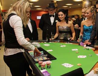 Zábavné mobilní casino Texas hold em poker, ruleta, kostky, black-jack a další.