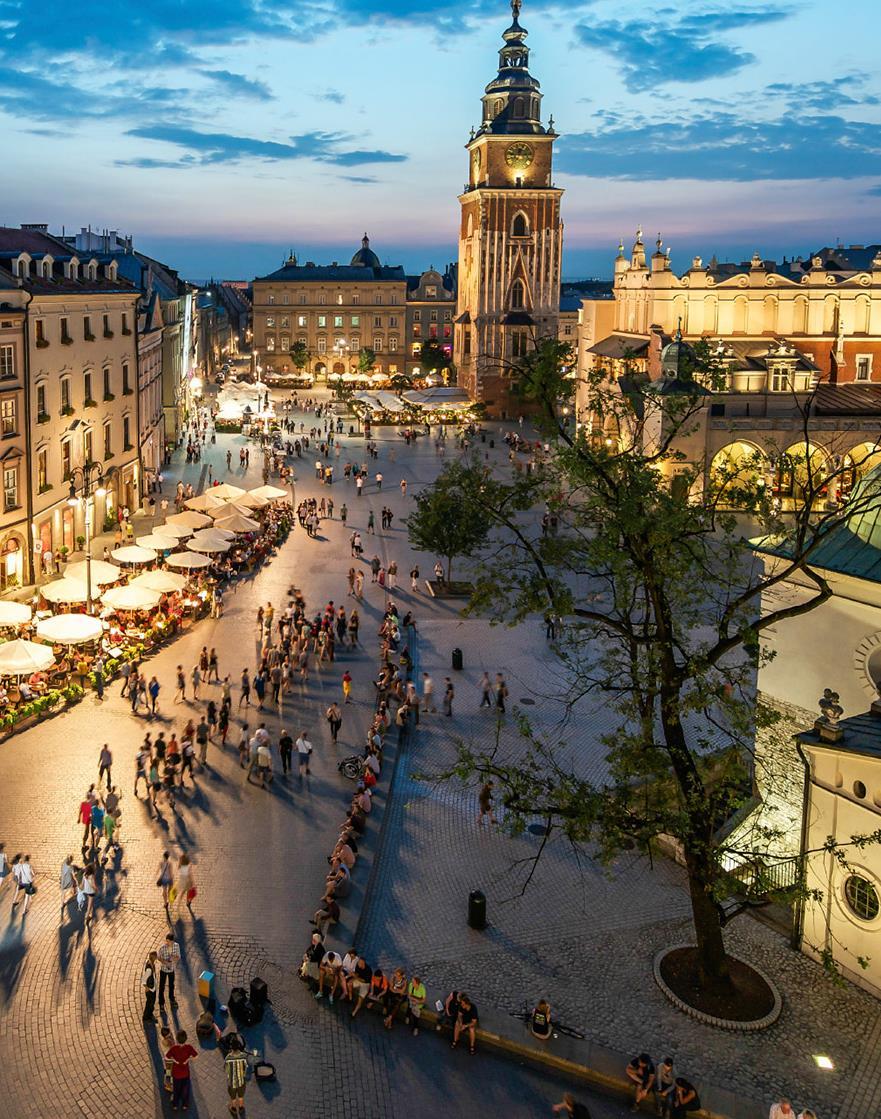 Polsko (Krakov, Gdaňsk, Katovice) V Polsku je obvyklé, že směnárny neúčtují žádný poplatek (všechny