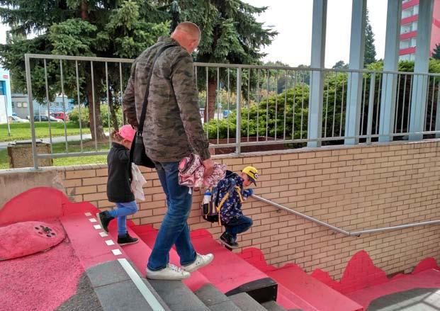 Podchod teď slouží k aktivnímu vyžití nejen žákům a studentům místních škol, začal přitahovat i děti a mladé