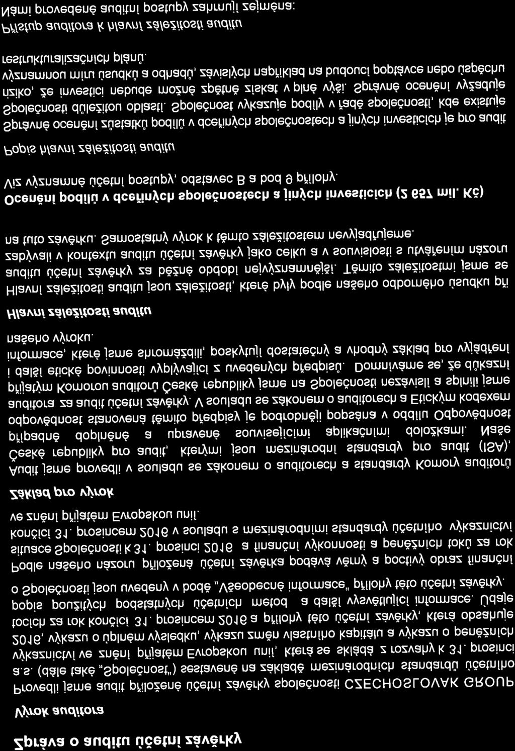 zpráva nezávislého
