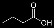 Kyselina máselná Kyselina máselná (butanová) - Kyselina máselná je obsažena ve žluklém másle, parmezánu, zvratcích a potu; má nepříjemný zápach a ostrou chuť.