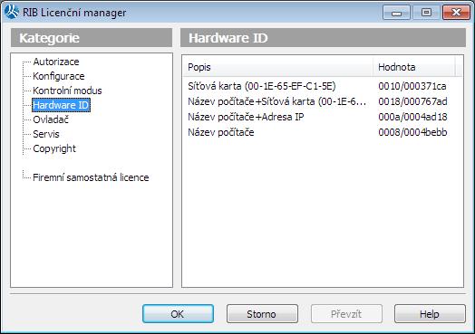 Zahájení vlastní práce se zvoleným produktem RIBTEC strana 20 Systémy Windows VISTA a 7 Po obdržení testovacích autorizačních dat emailem od RIB soubor License.