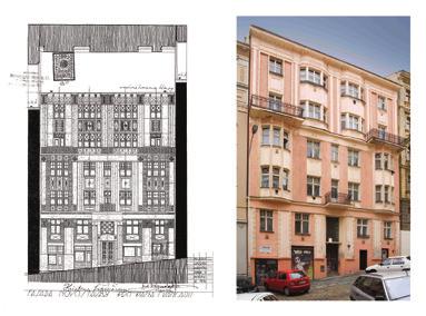 studie Svoboda / Praha stoletá (2) Obr. 36. Praha 2-Vinohrady, čp. 1680, Anny Letenské 11, Mánesova 26, Bohuslav Homoláč, 1912 1913 (foto P. Havlík, Obr. 37. Praha 3-Žižkov, čp.