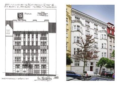 Přesto však není vyloučen jako autor fasády domu s reliéfní sochařskou výzdobou v Kolínské 17, 249 jehož plány z roku 1912 podepsal mistr zednický Karel Lehovec.