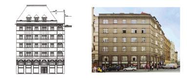 studie Svoboda / Praha stoletá (2) Obr. 40. Praha 7-Holešovice, čp. 1037, Jankovcova 49, Na Maninách 56, U Parního mlýna 1, Bohumil Hübschmann, 1905 1910.