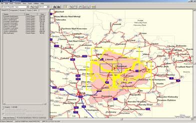 Program MapSource s TOPO 50 Stránka Kompas klávesa PAGE - vypnutí/zapnutí