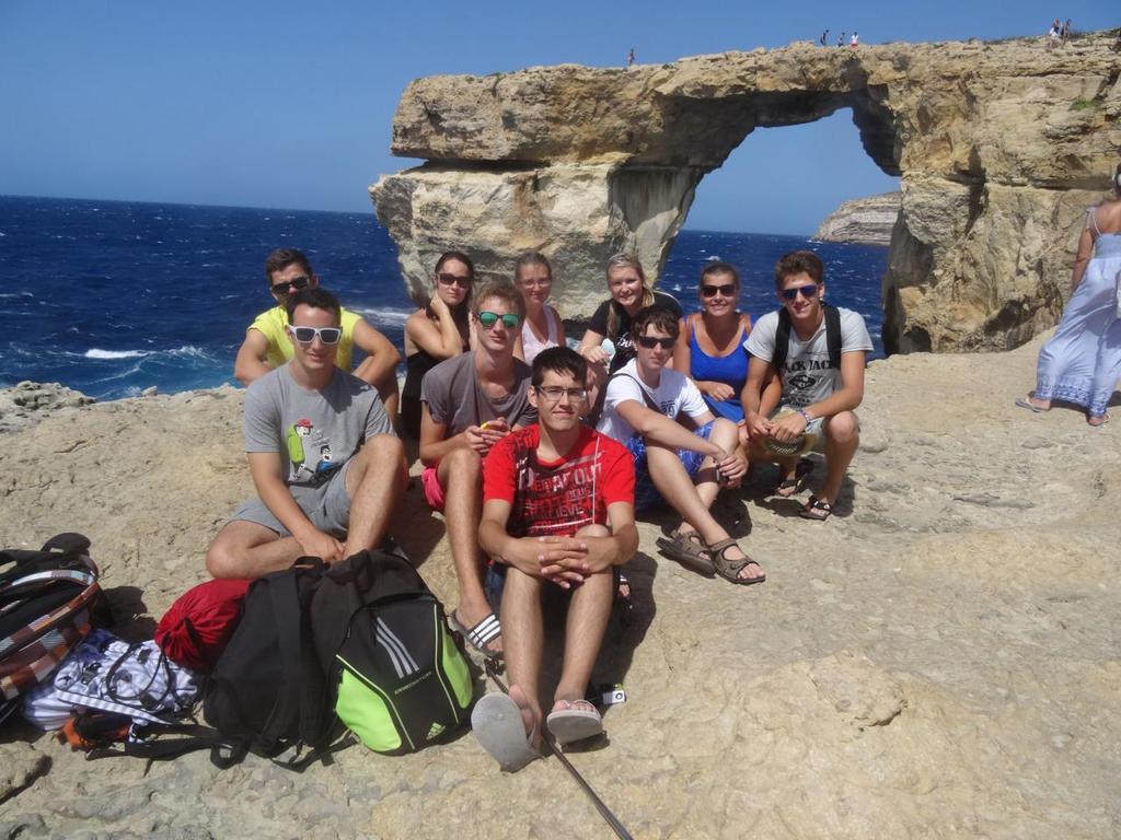 5.běh: Malta všechny obory V období od 13. 9. do 26. 9. 2015 dalších 10 žáků naší školy vykonalo svou odbornou praxi v zahraničí na Maltě.