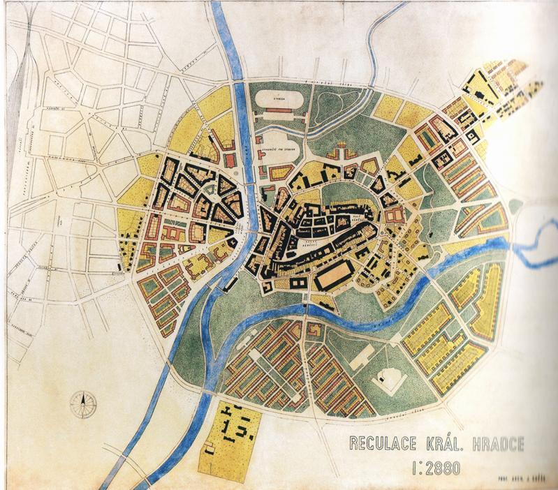 století významný český architekt a Kotěrův žák Josef Gočár, v Hradci známý svým moderně pojatým schodištěm z let 1909-1910 na místě zbořené věže Kropáčky. [7, s.