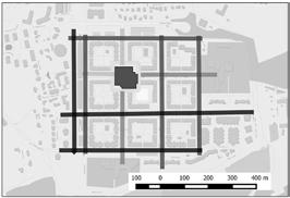 Tuto situaci částečně demonstruje ve své seminární práci M. Gloser na příkladu ulice M. Pujmanové na Pankráci. Odlišný je princip závislosti na zvolené cestě (path dependence).