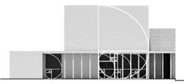 two higher ones - the alternative and the main mourning hall, which makes the top of the composition.