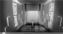 Another mutually found imperfection of the examined area is the amount of technical installations in the mourning ceremonial hall itself, such as the distribution of central heating or the electro