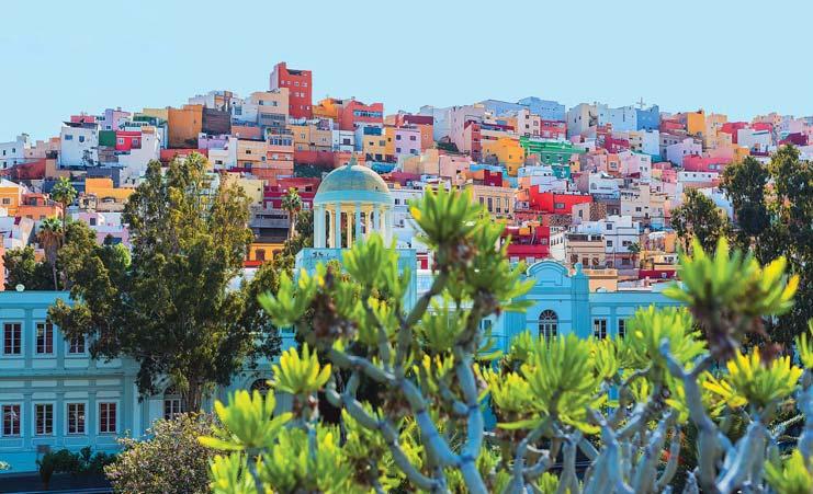 ŠPANĚLSKO GRAN CANARIA LAS PALMAS SANTA CATALINA FATAGA ROQUE NUBLO CRUZ DE TEJEDA TEROR PUERTO MOGAN PUERTO RICO MASPALOMAS BARRANCO DE GUAYADEQUE CALDERA DE BANDAMA ARUCAS FIRGAS CENOBIO DE VALERÓN