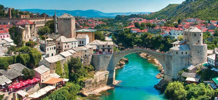 CHORVATSKO DALMÁCIE S VÝLETEM DO MOSTARU NÁRODNÍ PARKY CHORVATSKA S POBYTEM U MOŘE M OSTAR NP Plitvická Jezera NP Paklenica Zadar NP Kornati Šibenik NP Krka Split Mostar HB Orebič Korčula Šipan Mljet