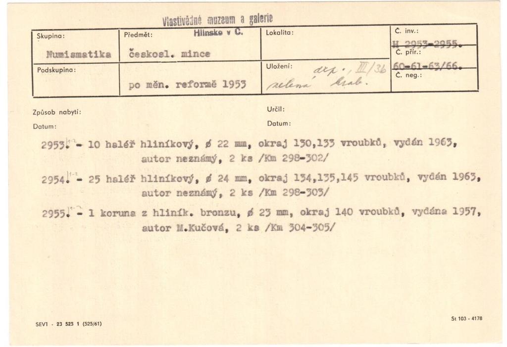 fotografovány přímo s mincí, tak aby zůstal jasný přehled o tom, o jakou konkrétní minci se jedná, a nemohla vzniknout žádná záměna. Pro ilustraci přidávám sken oběžních mincí. Obr. č.