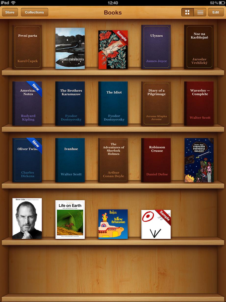 ibooks E-knihy