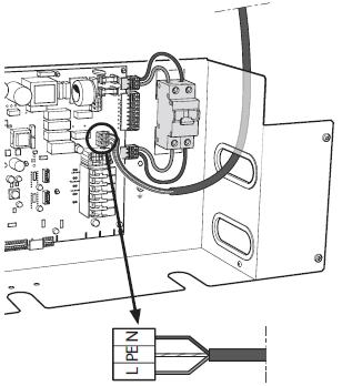 Zajistěte topný kabel pomocí stahovacích pásek (viz. obr.) 10.