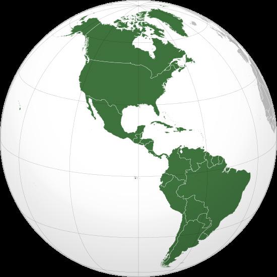 Amerika rozloha: 42 549 000 km2 počet obyvatel: 910 720 000 počet států: 35 Amerika se skládá ze tří patrných částí - Severní Ameriky, Střední Ameriky a Jižní Ameriky.