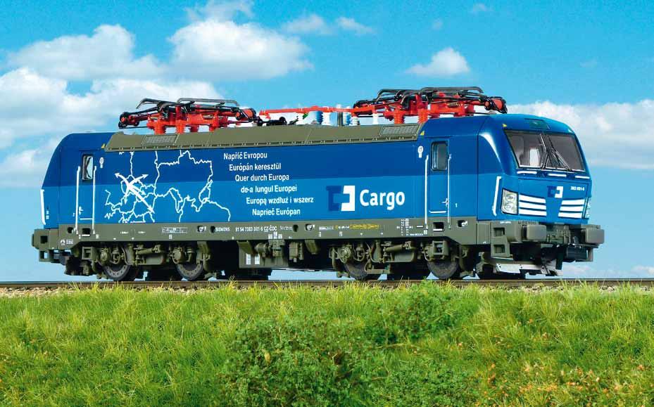 R E C E N Z E Vectron v barvách ČD Cargo ve velikosti H0 Firma PIKO Spielwaren GmbH nabídla modelářům ve velikosti H0 model moderní elektrické lokomotivy Vectron od firmy Siemens.
