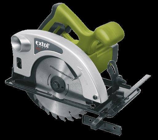 maximální a minimální počet zubů kotouče 40/0 jednoduché nastavení hloubky řezu a nastavení šikmého úhlu 1300W 4500/min kotouč 160x,5x16mm 18T sklon řezu 0-45 prořez 90 /45 53/36mm ergonomická