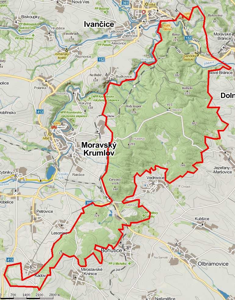 2. Stručná charakteristika studované oblasti 2.1.