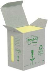 bločky 302, Samolepicí bločky Post-it recyklované sortiment
