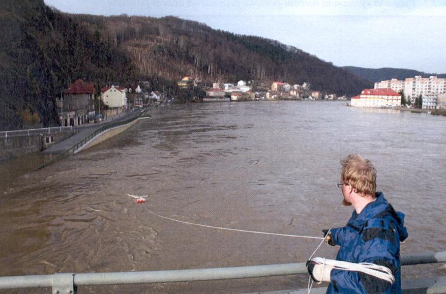 Měření průtoku systémem ADCP v