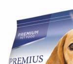 Premius dog Ham - 8 kg KOMPLETNÍ SUCHÁ KRMIVA Kompletní krmivo pro dospělé psy.