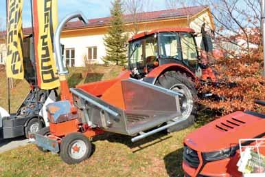 Navštívili jsme Subjektům pečujícím o lesy je určena sestava traktoru Kioti LX 500 a vyvážecího vleku Country T 50 Ros Roca myje odpadové nádoby v uzavřeném prostoru tlakovou vodou s pomocí dvou