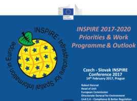 INSPIRE z EU Priority EU pro implementaci INSPIRE v letech 2017-2020 Strategie