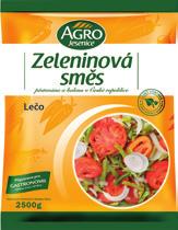 Mražená zelenina a zeleninové směsi 12 Zeleninová směs francouzská mrkev, celer, pastinák pruh, pórek plátek Zeleninová směs bretaňská PREMIUM