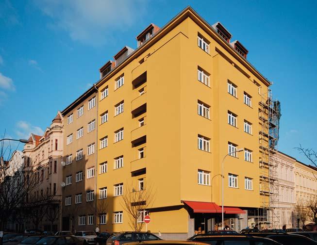 Rekonstrukce bytového domu Gorkého 38,