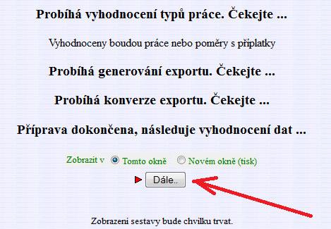 Export spustíte v Docházce 3000 v menu Ostatní / Exporty do mezd / Pamica Vyberete zaměstnance, období a případně upravíte parametry.