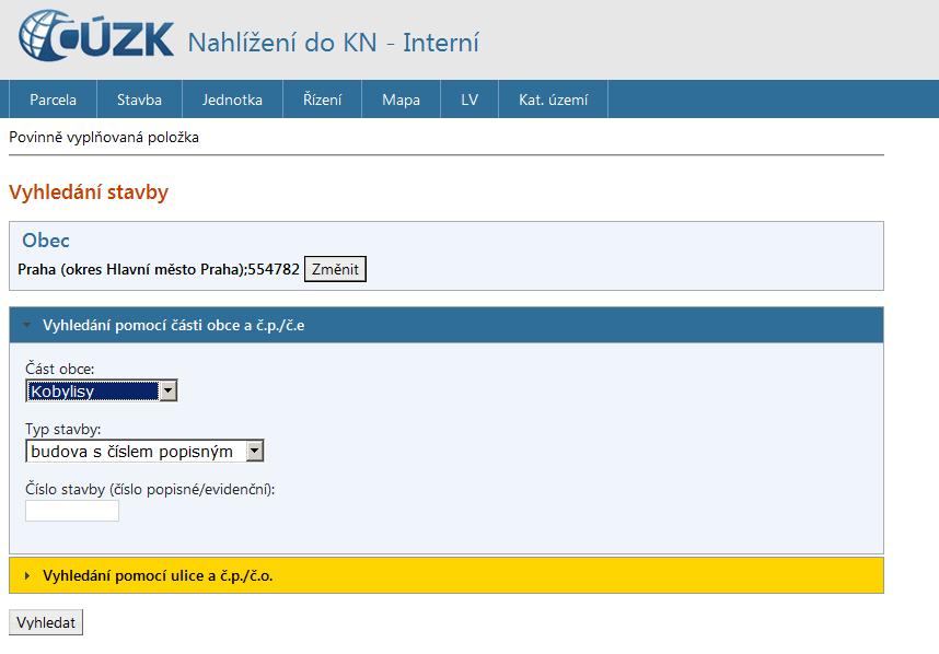 Novinky v Nahlížení do KN