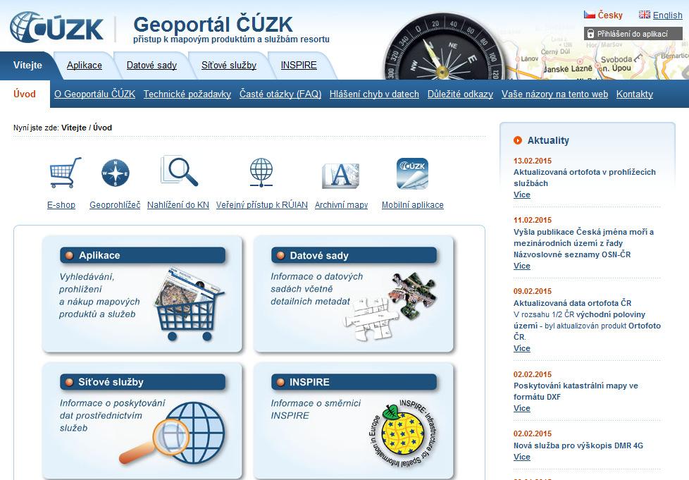 http://geoportal.cuzk.