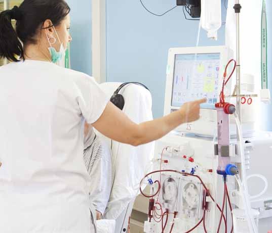 Proč alarmuje dialyzační přístroj? Jednou z hlavních funkcí přístroje je sledovat bezpečný průběh Vašeho ošetření.