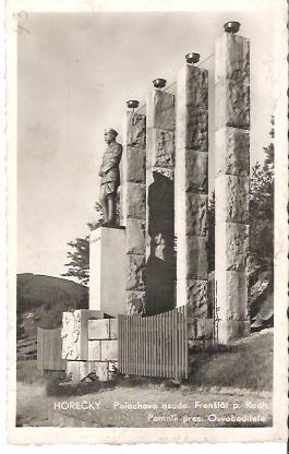 Pomník T. G. Masaryka, Horečky, Bohumír Kupka - Miloslav Bublík, 1938. Foto: http://www.