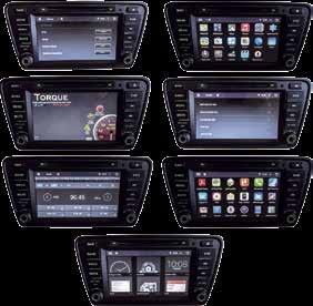 panelu), slot na mikro SD karty až 16GB (pod čelním panelem) podpora formátů DVD/VCD/CD/MP 3/MPEG4/DIVX/CD-R/WMA/JPEG ASF/AVI/WMV/DIVX, MP3/PCM/WMA vestavěný FM/AM tuner RDS vestavěný GPS modul +