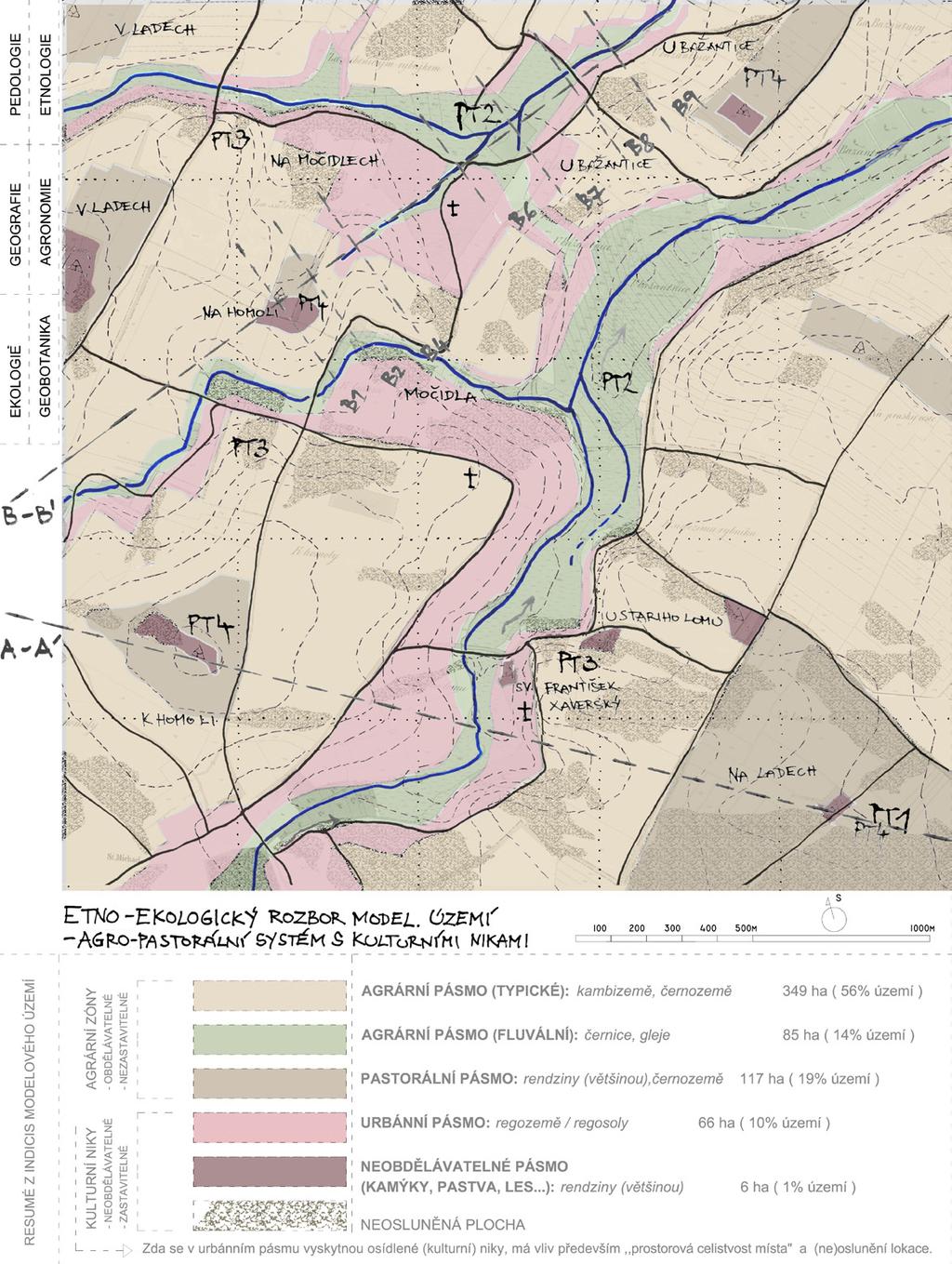 70 logických map. Je třeba mít také stále na paměti, že krajina odráží vždy nejen odbornou stránku věci, ale funguje jako vžitý kulturně-úživný celek.