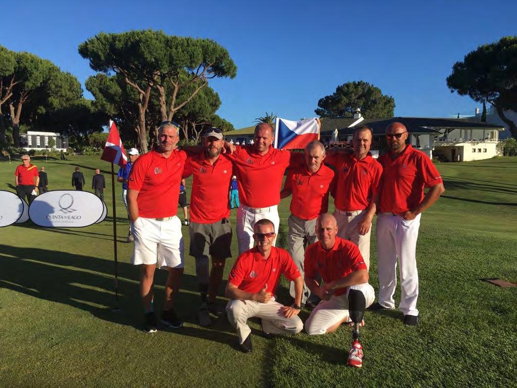 5. Aktivity CZDGA v zahraničí reprezentace ČR Reprezentanti ČR v golfu hendikepovaných nastupují již sedmou sezónu v nejvyšší světové soutěži EDGA Golf Tour.