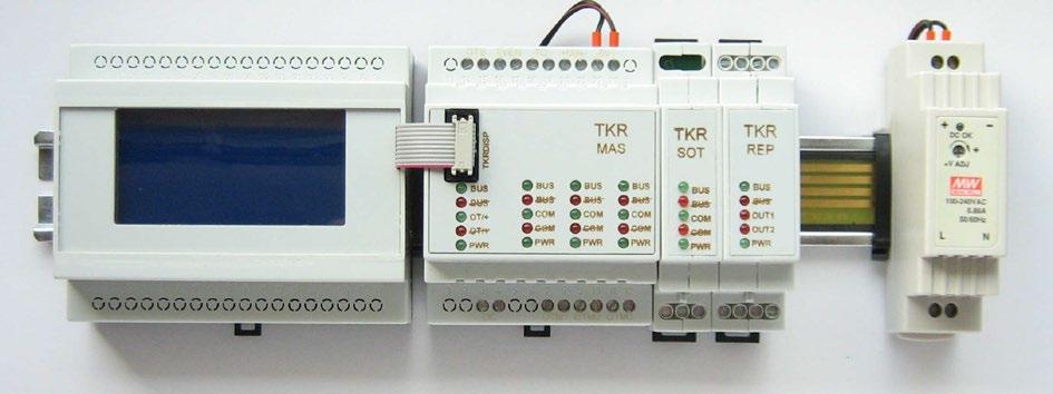 19 Regulace Inteligentní speciální regulátory SPECIÁLNÍ REGULÁTOR THERM TKR Využívá se pro řízení kotle či kaskádové kotelny nadřazeným regulačním systémem, který disponuje pouze výstupním signálem