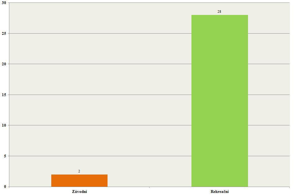 Otázka č. 6 Jaká je představa budoucnosti Vašeho dítěte v tenise? Graf 14: Jaká je představa budoucnosti Vašeho dítěte v tenise?