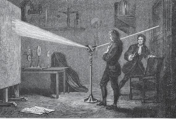 Roku 1665 dokončil Newton studia na Cambridgeské univerzitě a přijel domů, aby si krátce odpočinul.