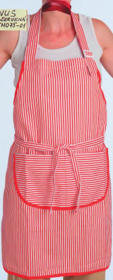 260 g/m2, velikost UNI Apron with pocket, 100% cotton, 260