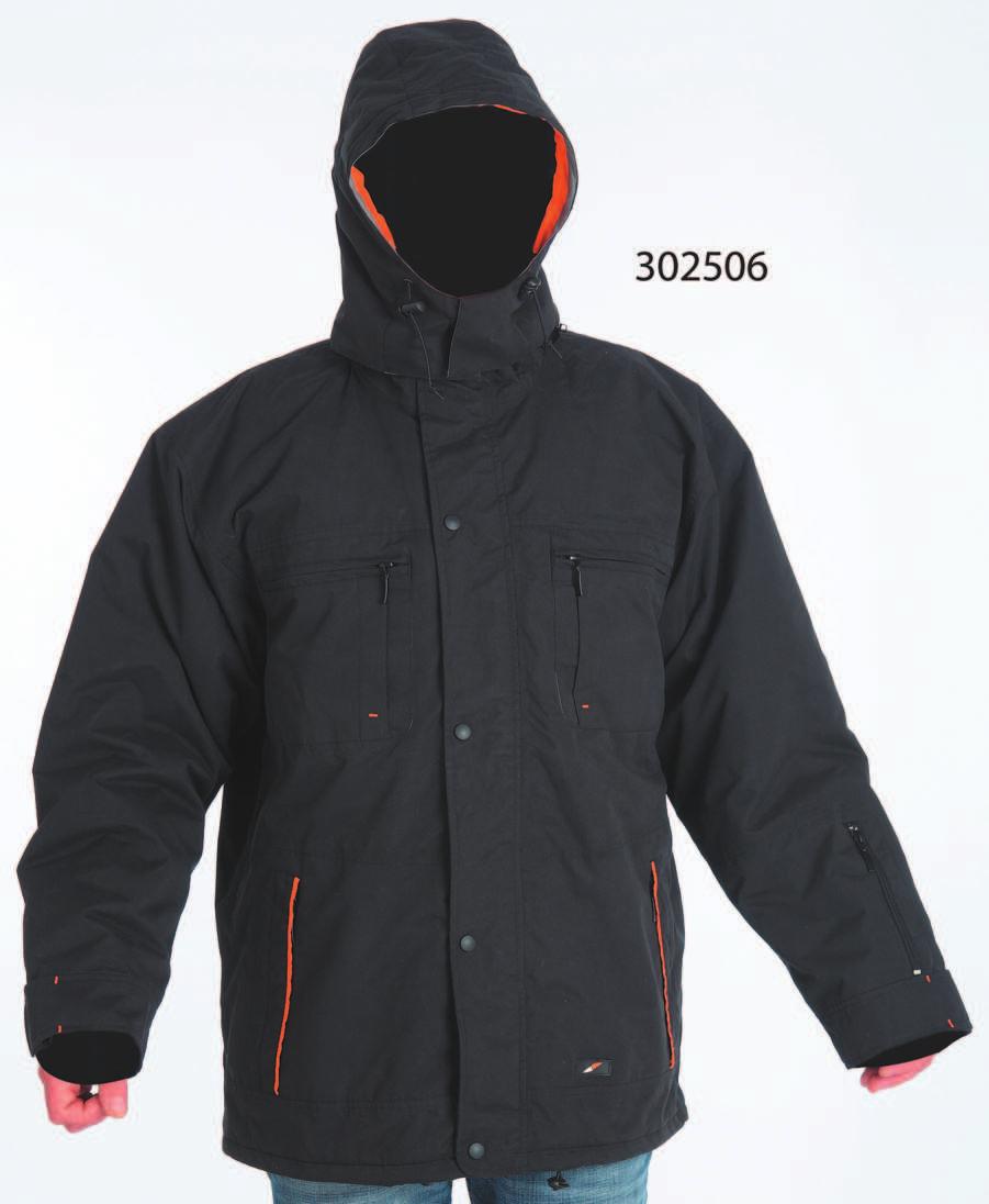 58, 60, 62 301176 Working vest, high quality fabric, polyester/cotton (65/35), 280 g/m2, reinforcement 600D polyester,