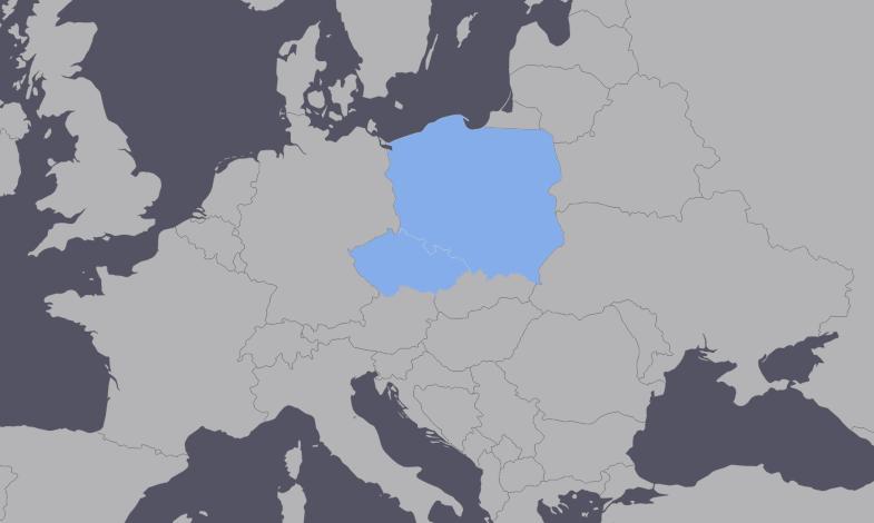 2.VYMEZENÍ ŘEŠENÉHO ÚZEMÍ Polsko je přibližně čtyřikrát větší než Česká republika, má také skoro čtyřnásobně více obyvatel. Obě země leží ve střední Evropě a jsou bývalými státy sovětského bloku.