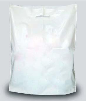 REKLMNÍ TŠK ZUD taška se zpevněným průhmatem a složeným dnem TLOUŠŤK FÓLIE v mm (NOSNOST) 0.050 (7 kg), 0.055 (8 kg), 0.060 (9 kg) ROZMĚR v mm TLOUŠŤK v mm RVY 300X400 0.