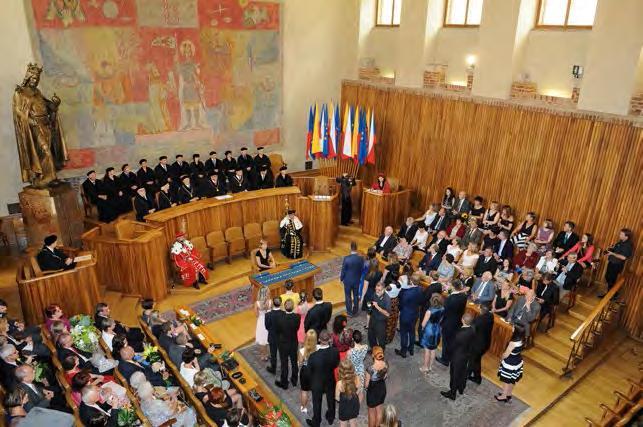 3 STUDIUM Promoce zahraničních studentů Lékařské fakulty