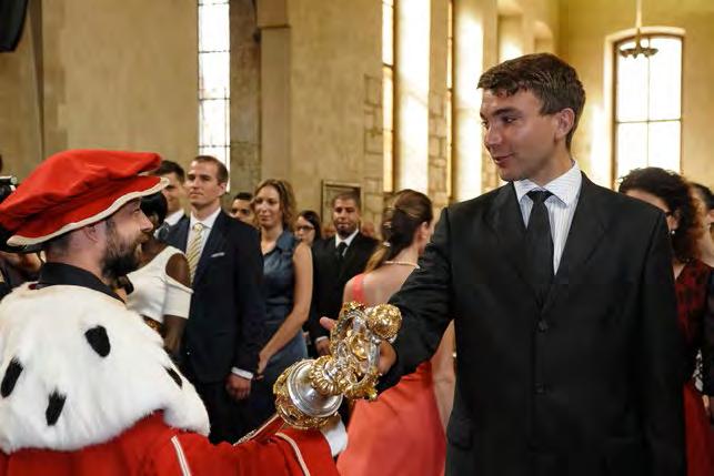 Promoce zahraničních studentů Lékařské fakulty  12