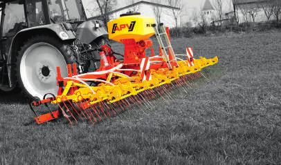 Obsah LUČNÍ BRÁNY Péče o travní porosty APV Rozmanité použití 3 Technické detaily Luční brány 11 BRÁNY PRO ÚDRŽBU TRAVNÍCH POROSTŮ Kvalitní