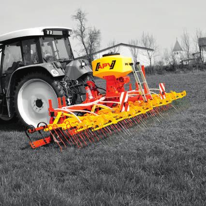 GS 600 M1 Vaše výhody Model GS 600 M1 je díky větší pracovní šířce 6 m vhodný pro efektivní péči o travní porosty.
